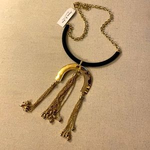 Black and Gold Anna and Ava Necklace